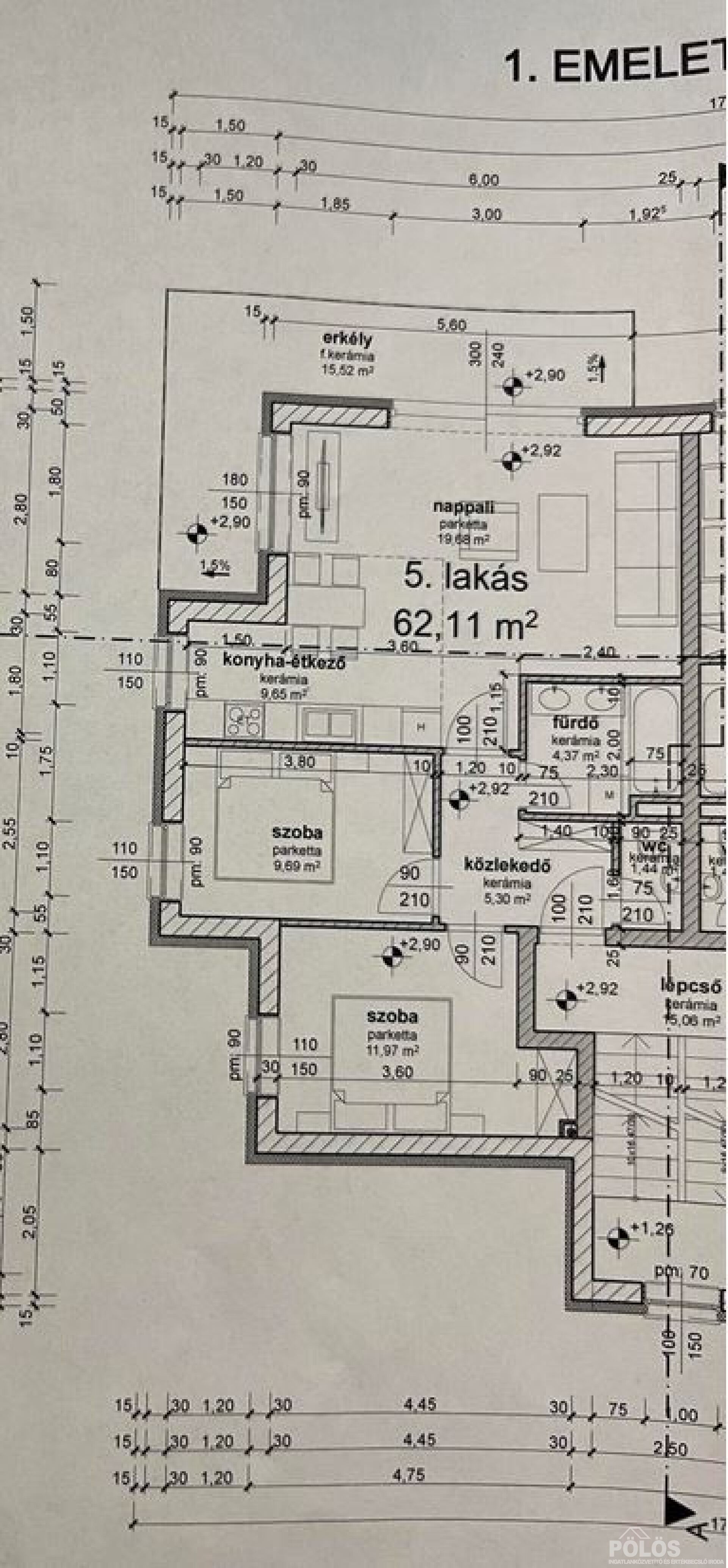 Lővérek szélén az Egeredi dombon új építésű minőségi lakások eladóak