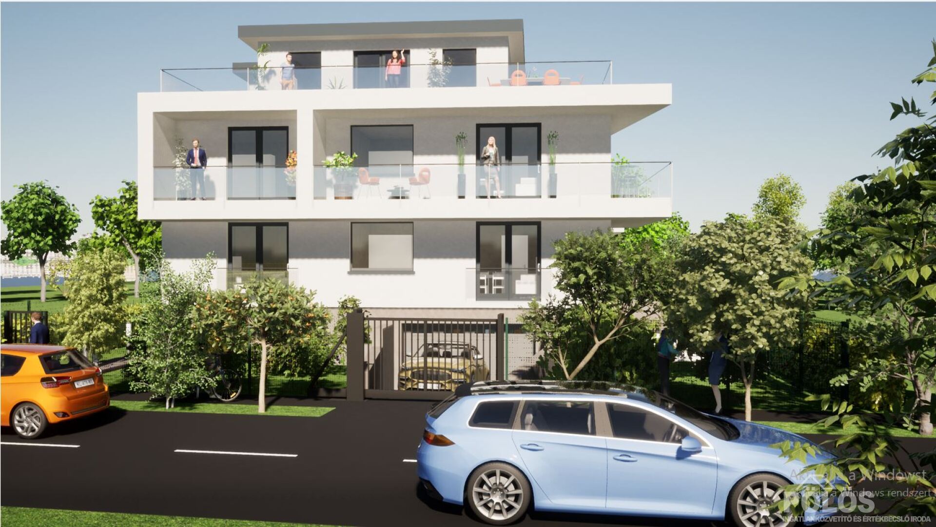 Lővérek szélén az Egeredi dombon új építésű minőségi lakások eladóak