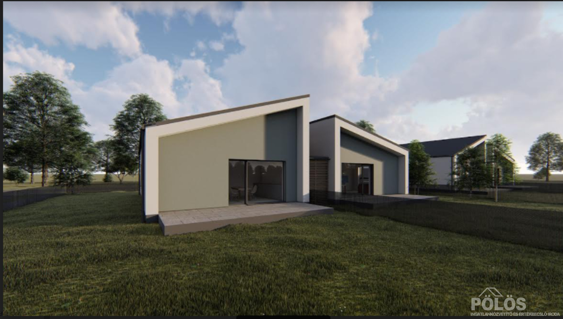 Sopron mellett Harkán új építésű egyszintes családi ház eladó