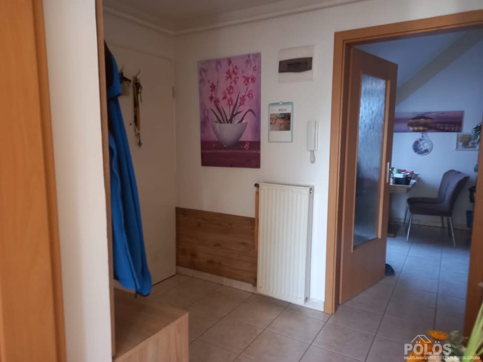 Kópházán csendes helyen hangulatos lakás eladó