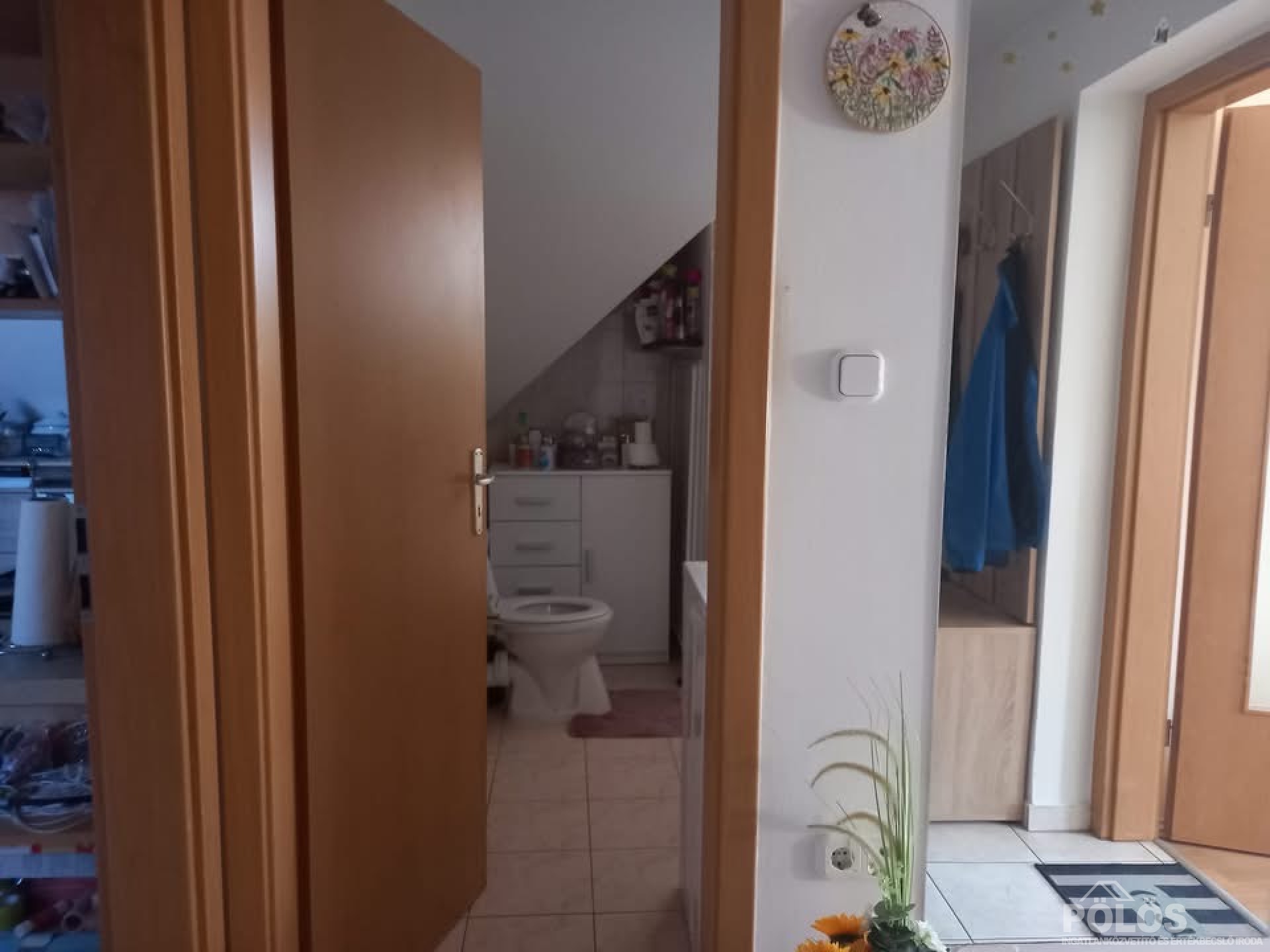 Kópházán csendes helyen hangulatos lakás eladó
