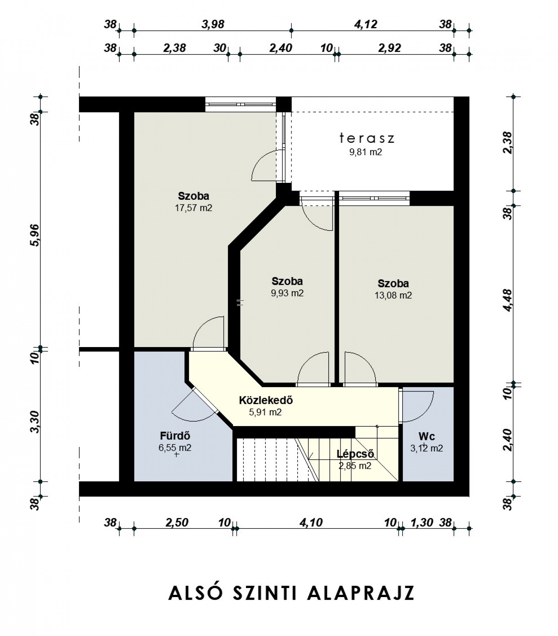 Sopronban belvároshoz közel 144 m2-es szép állapotú lakás garázzsal kertrésszel eladó!