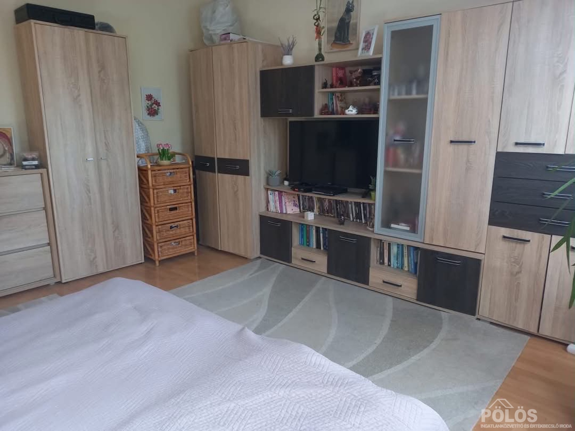 Kópházán csendes helyen hangulatos lakás eladó