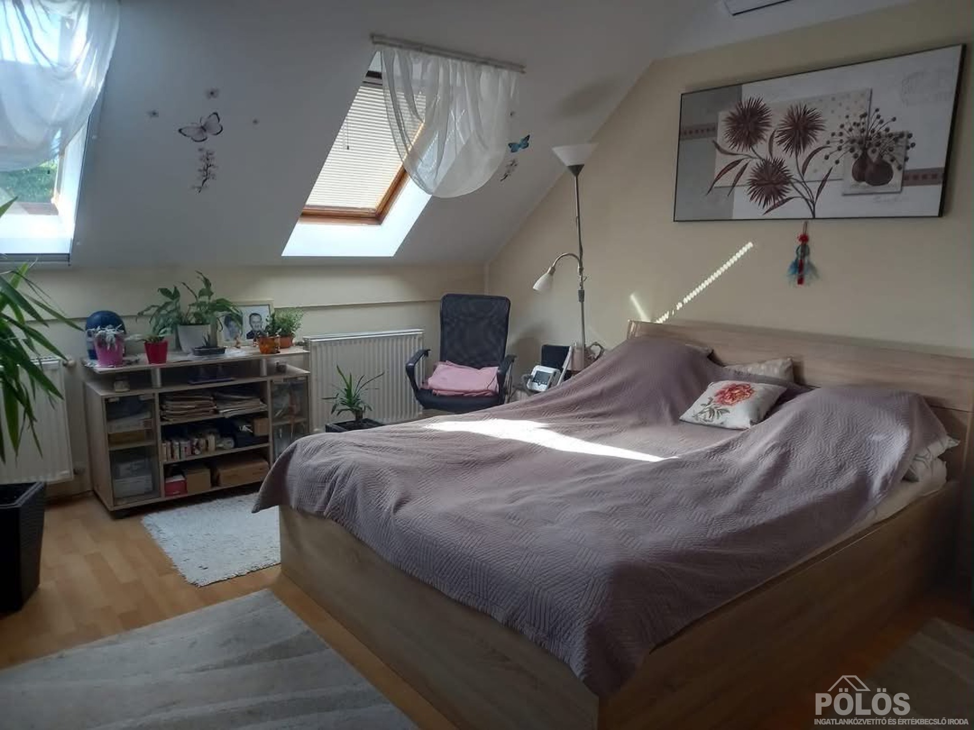 Kópházán csendes helyen hangulatos lakás eladó